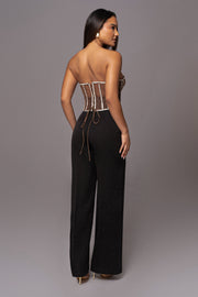 Black Novena Woven Pants