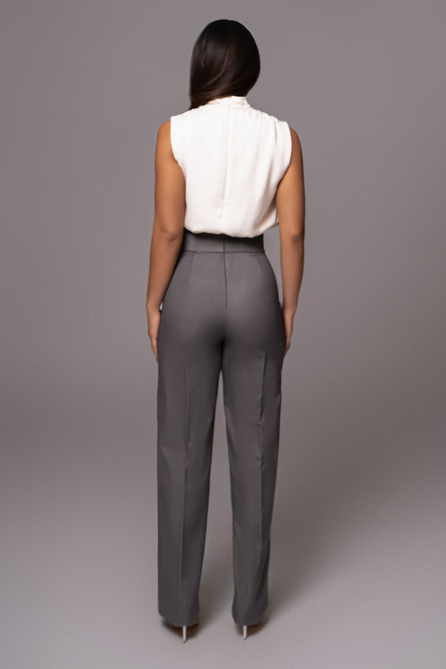 Grey Novena Woven Pants