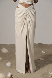 Natural Dreamland Linen Skirt