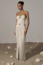 Natural Dreamland Linen Skirt
