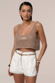 Ivory Sun Glow Shorts