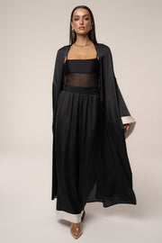 Black Jet Set Wide Leg Pants