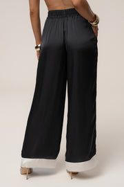 Black Jet Set Wide Leg Pants
