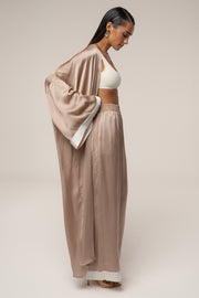 Mocha Jet Set Wide Leg Pants