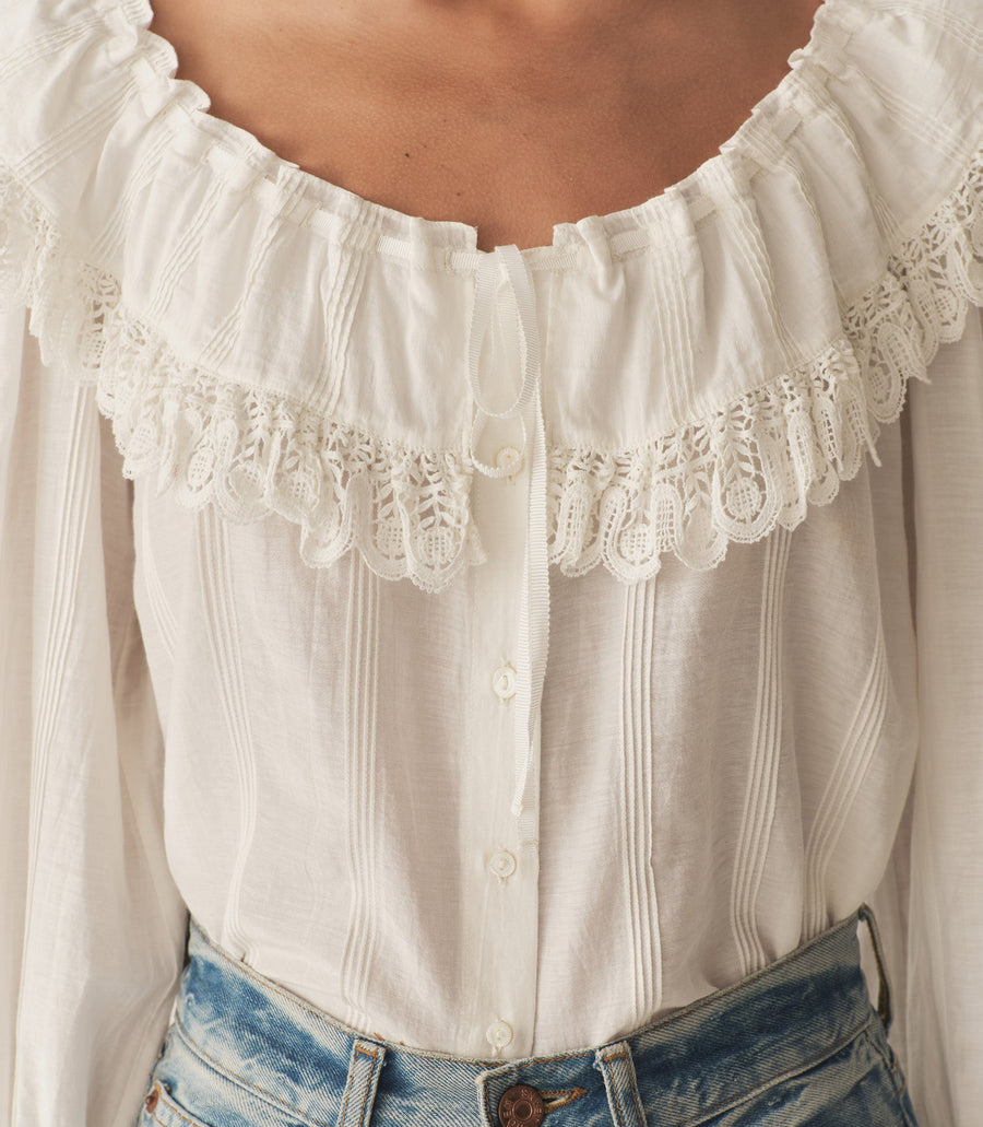 SENETTE TOP -- SALT