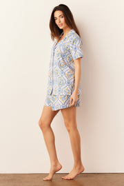 Maren Cloud Jersey PJ Set in Villeroy