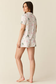 Karli Summer Jersey PJ Set in Mermaids