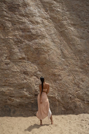 Tan Uncharted Waters Sarong