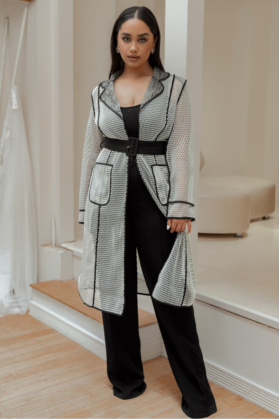 Black Arlette Trousers
