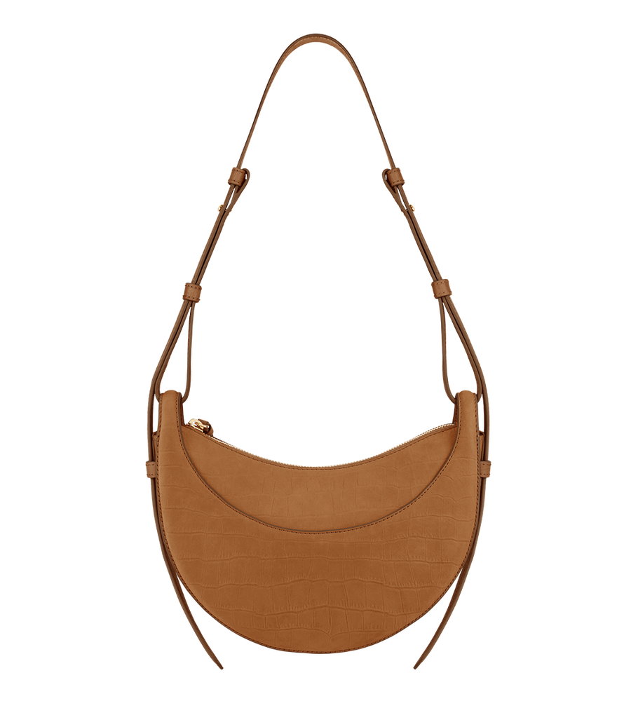 Numéro Dix - Crocodile Nubuck Cinnamon